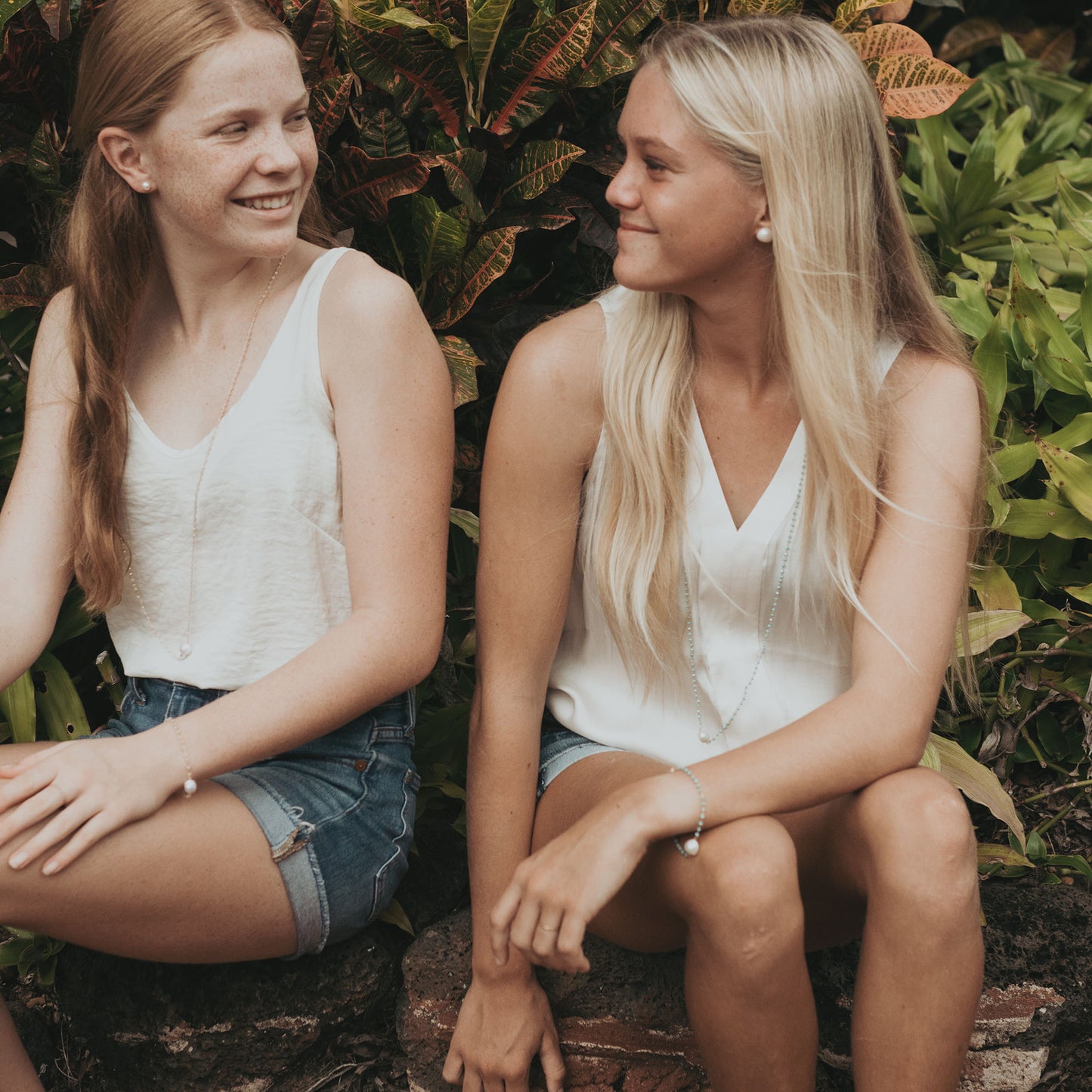 Alika - Petite Freshwater Pearl Sterling Silver Stud Earrings