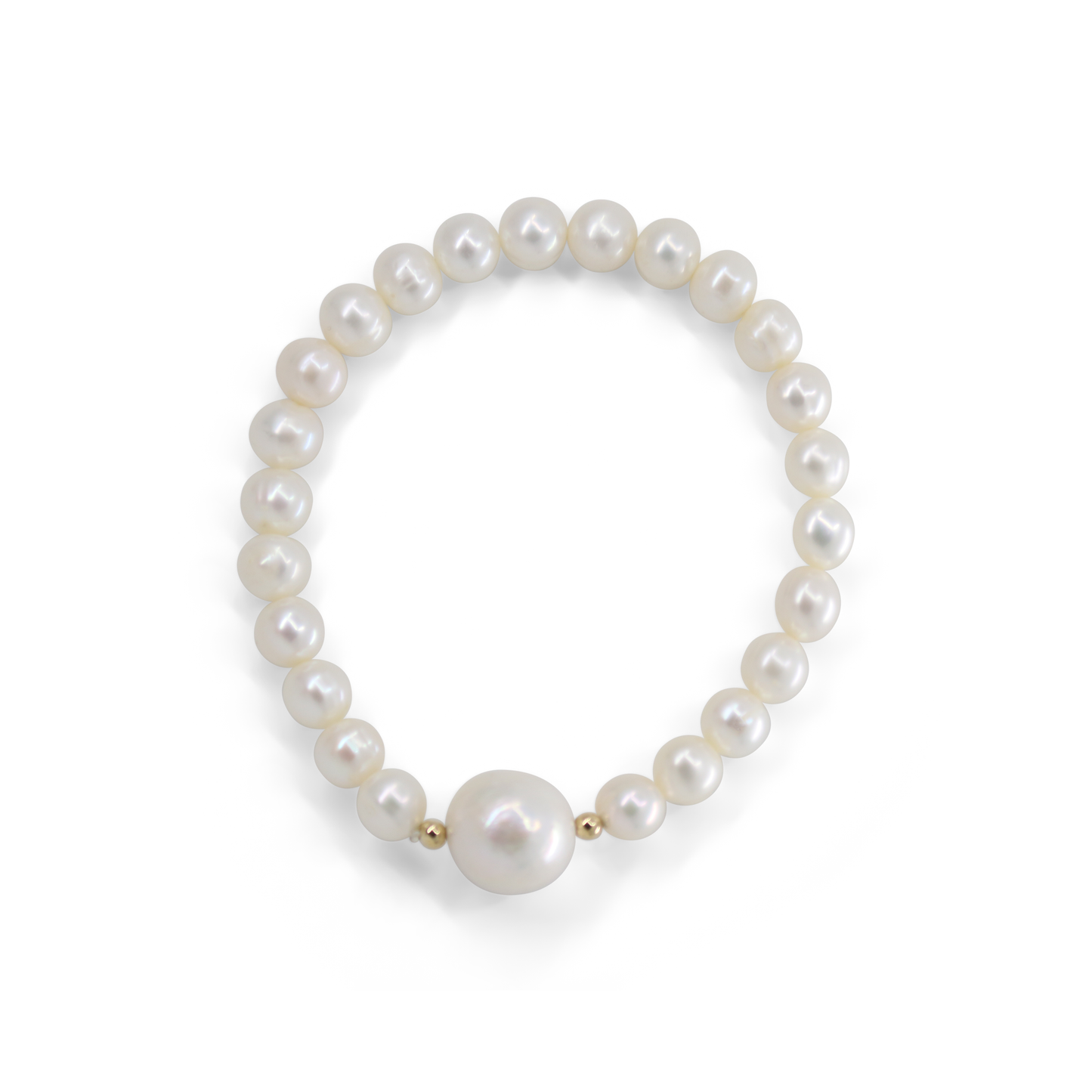 Bandama - Freshwater Pearl Stretch Bracelet