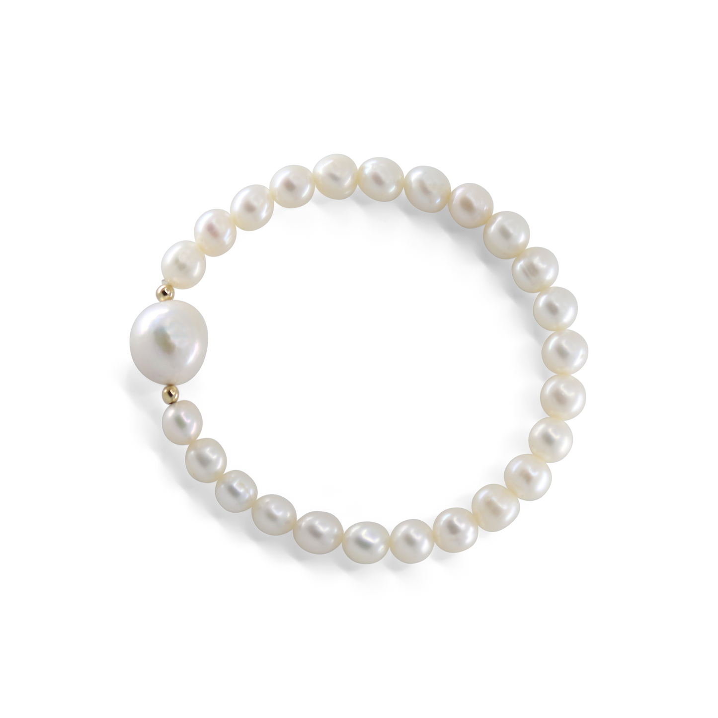 Bandama - Freshwater Pearl Stretch Bracelet