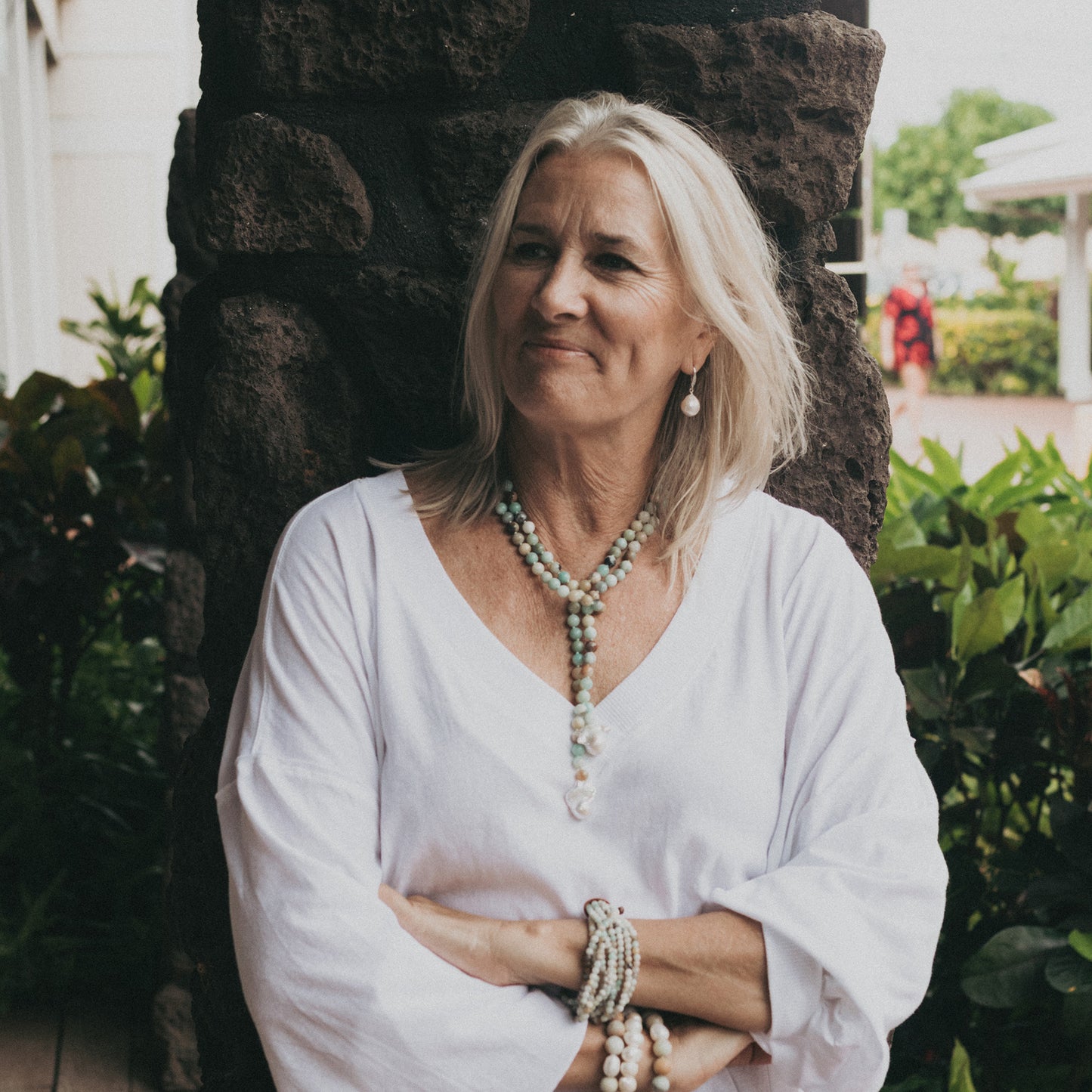 Scotia - Adjustable Multi-Strand Stone Bracelet