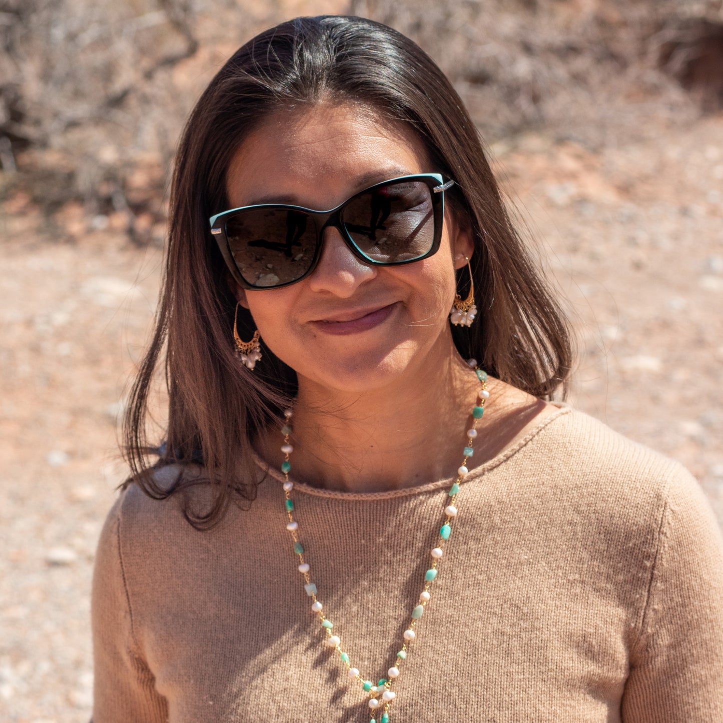 Mahea - Gold-Tone and Freshwater Pearl Earrings