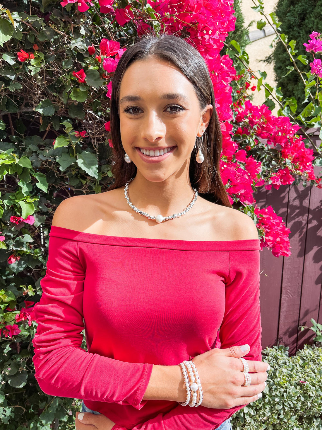 How to Style Pearls for Labor Day Weekend Outfits