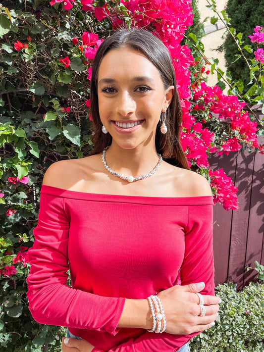 How to Style Pearls for Labor Day Weekend Outfits