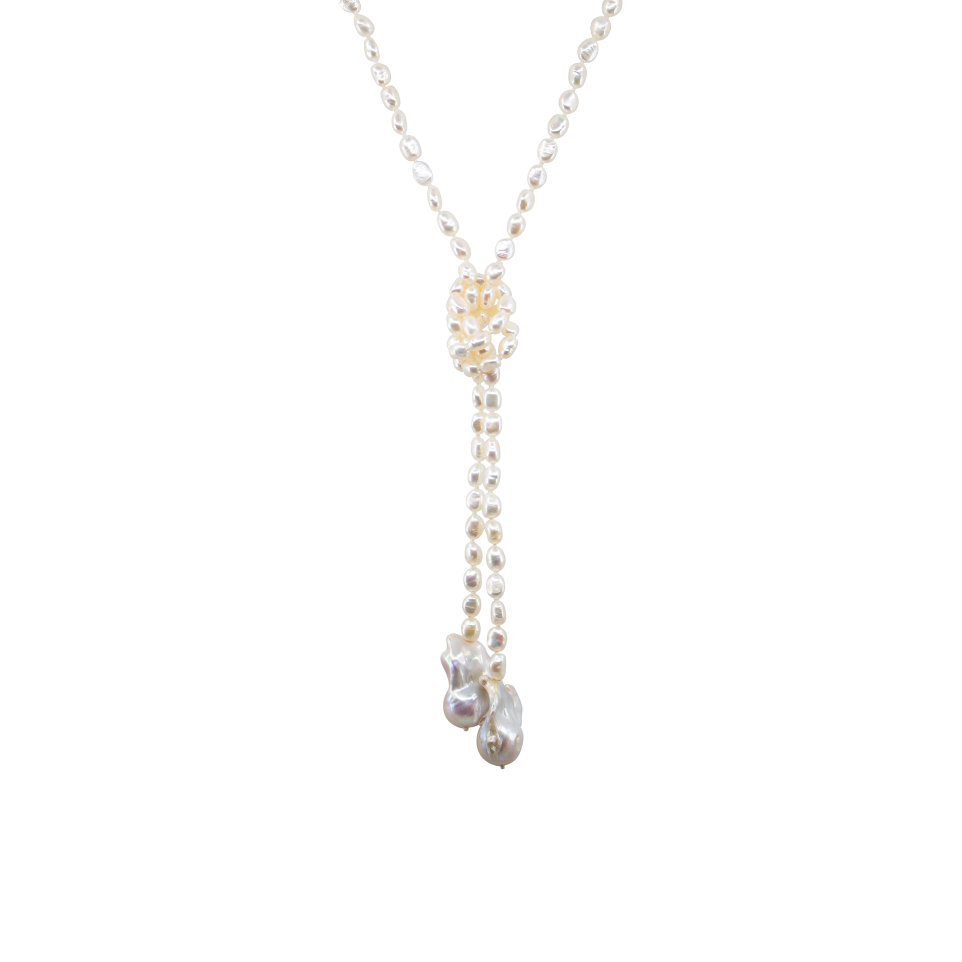TATIANA☆One Point Petit Pearl Necklace Pearl – Tatiana M Designs