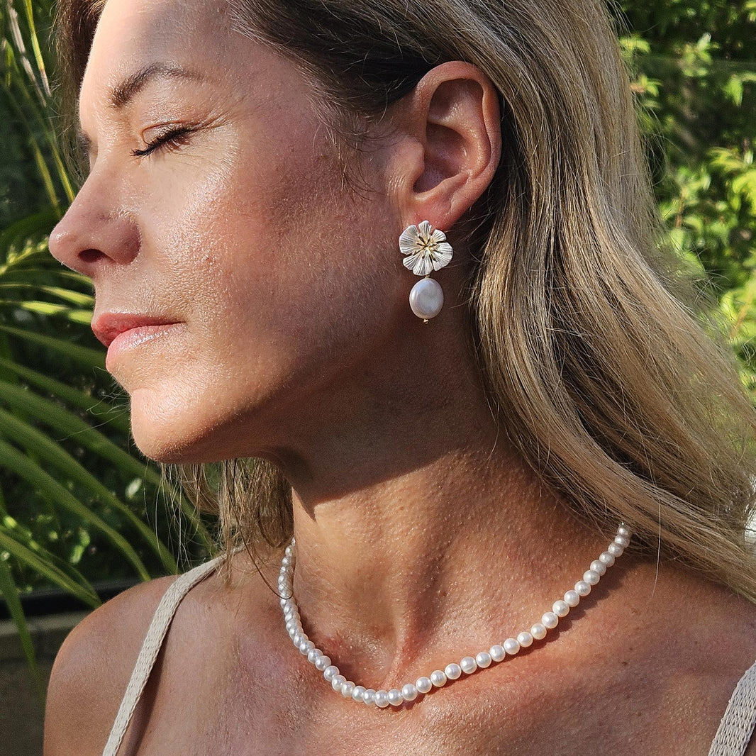 Chelsea Freshwater Pearl Earring