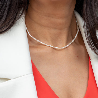 Ellen - Petite Freshwater Pearl Necklace