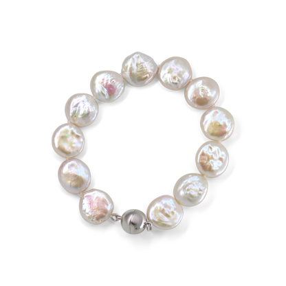 Panama - Freshwater Coin Pearl Bracelet