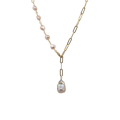 Amanda Necklace (Natural Pearl)