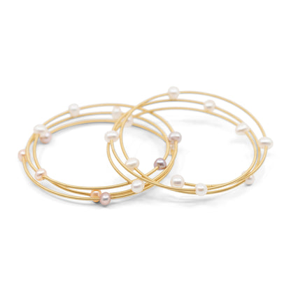 Biscayne - Gold-Tone and Freshwater Pearl Bracelet