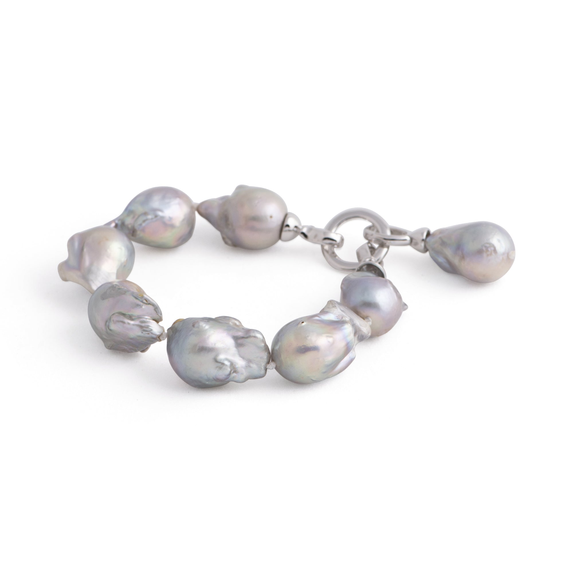 Honora Cultured Pearl Bracelet with Spring Ring Clasp & Removable Charm -  QVC.com