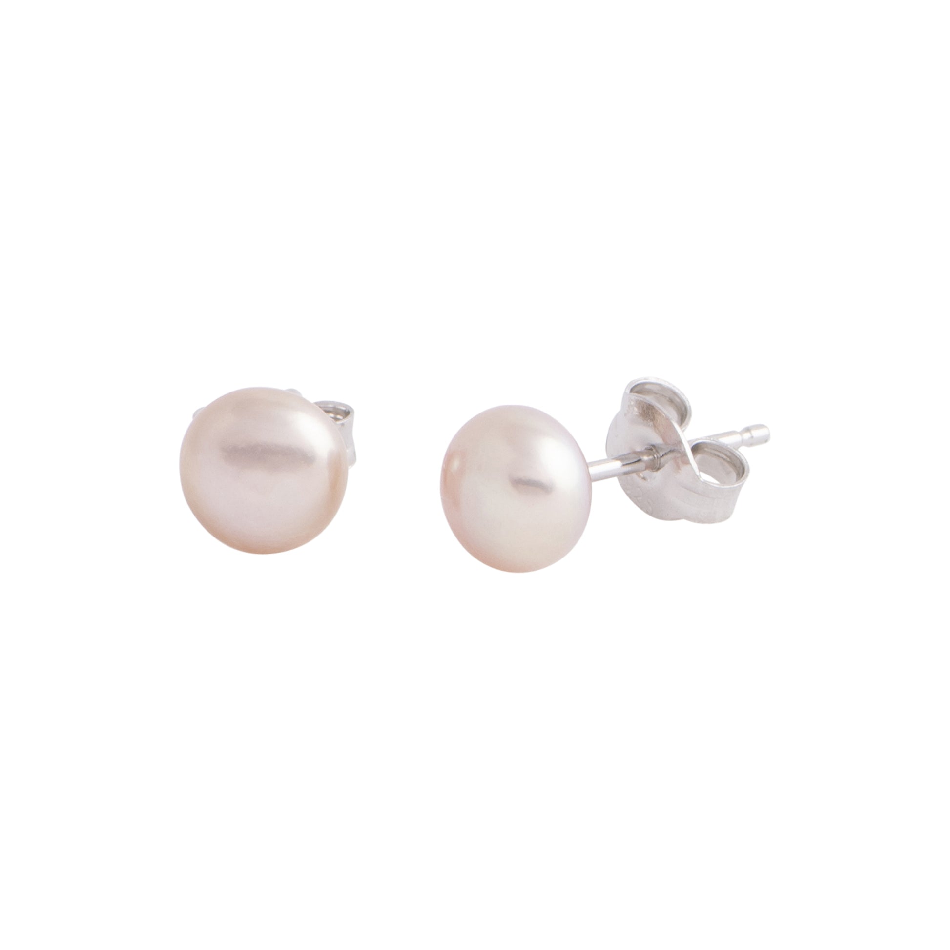 Alika - Small (5mm) pearl nickle-free earrings (Natural pearls)