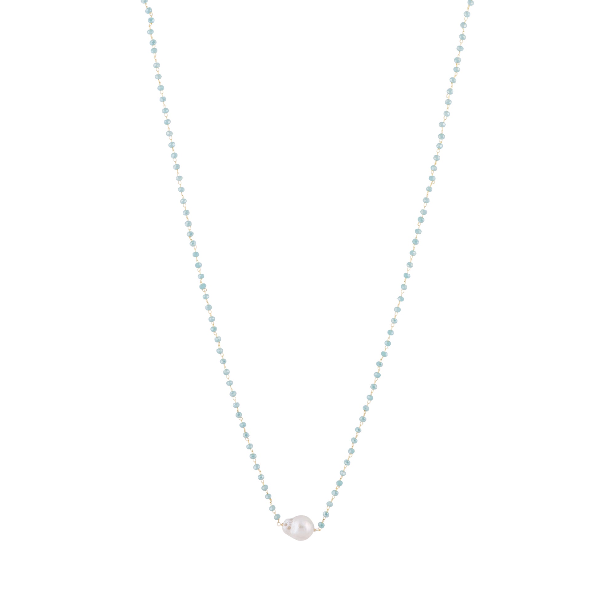 Chain | Necklace, Silver pears, Diamond fashion