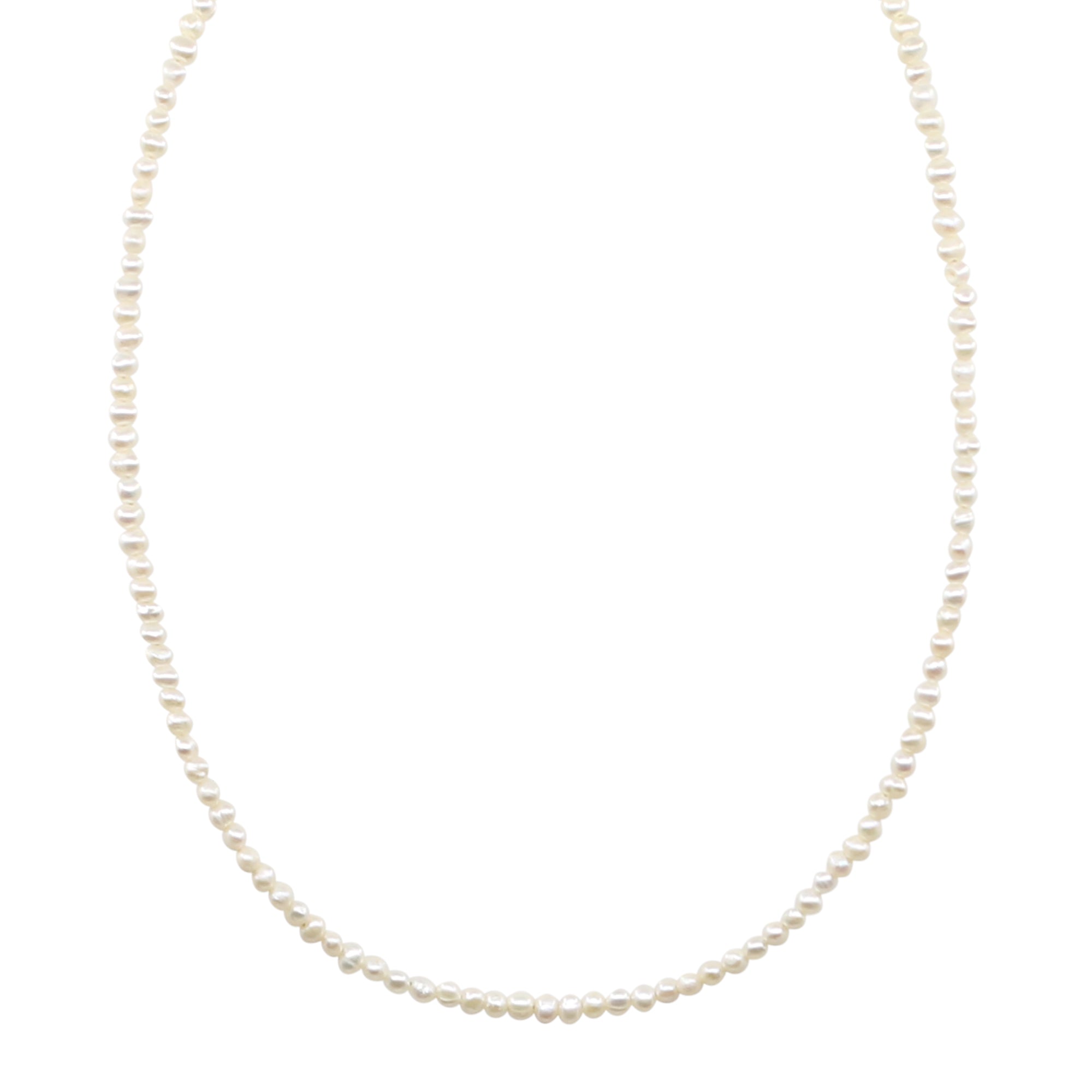 TATIANA☆Dot Fresh Water Pearl Necklace Tatiana Smoky Quartz Freshwater Pearl Necklace – SKYE
