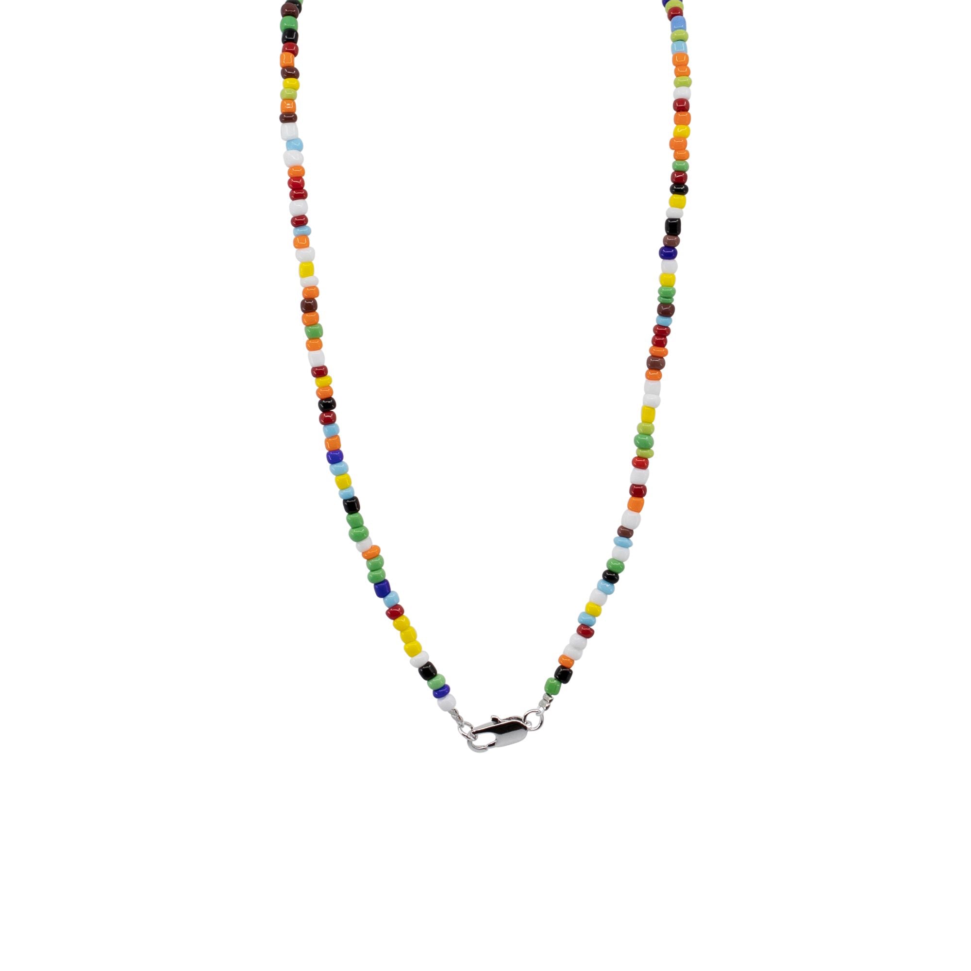 Jenny - Seed Bead and Freshwater Pearl Necklace - The Freshwater