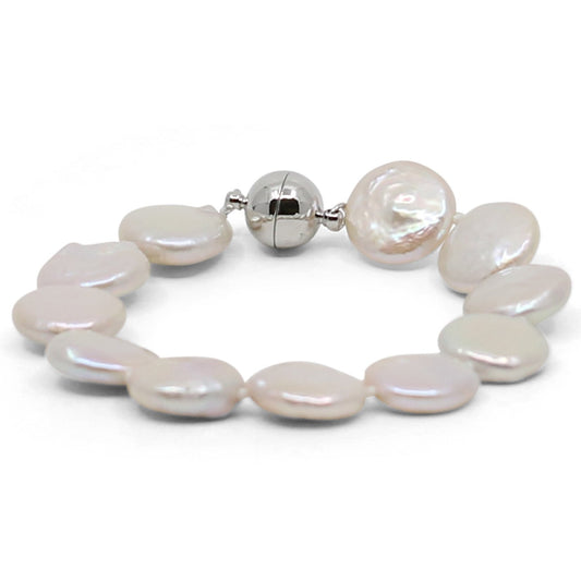 Panama - Freshwater Coin Pearl Bracelet