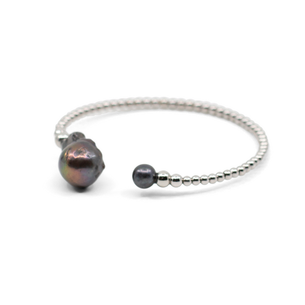 Tasman - Bead and Baroque Pearl Bracelet